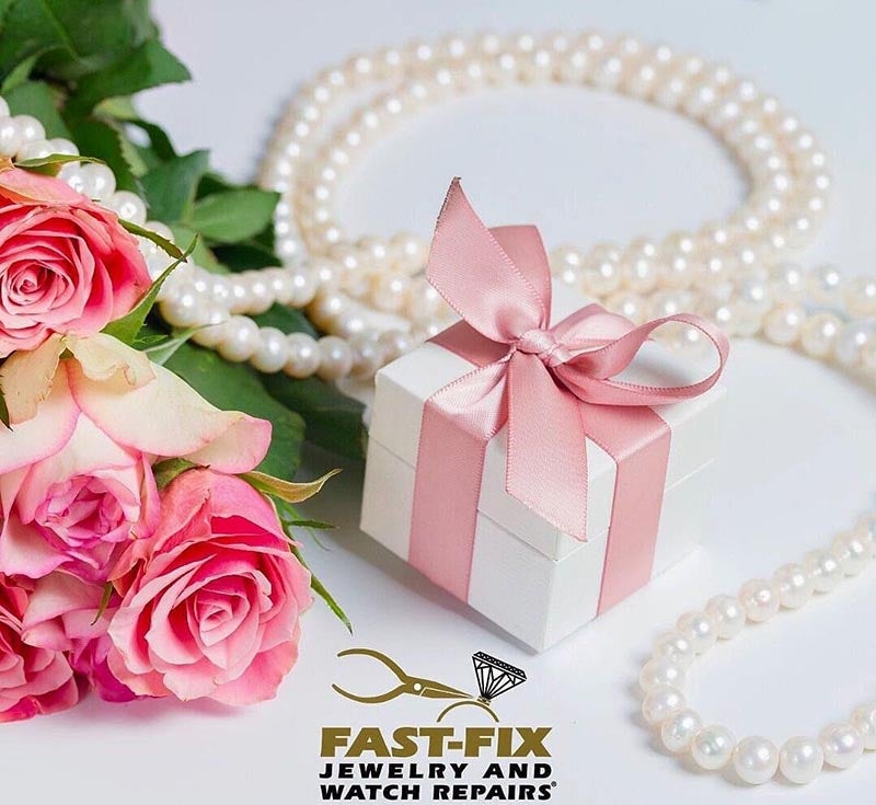 Gift box with flowers