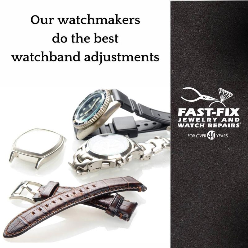 Best watchband adjustment.