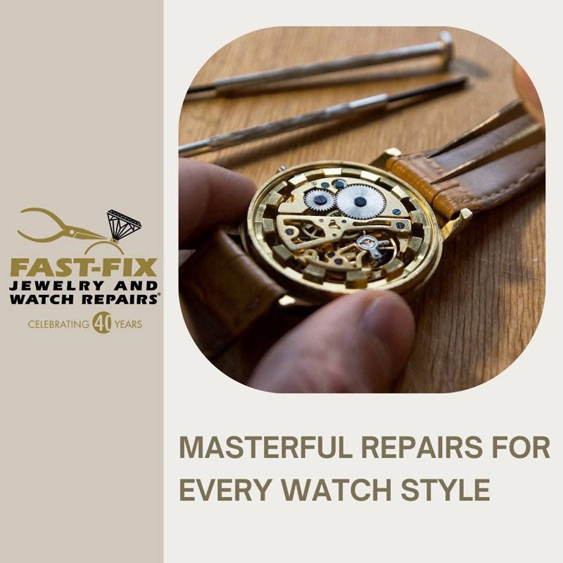 Masterful repairs for every watch style.