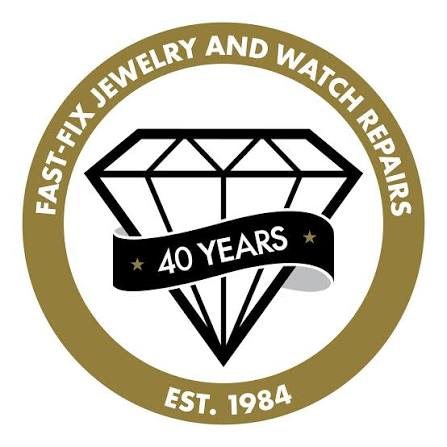 Fast-Fix Jewelry and Watch Repairs 40 years logo