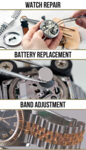 watch repair and adjustment